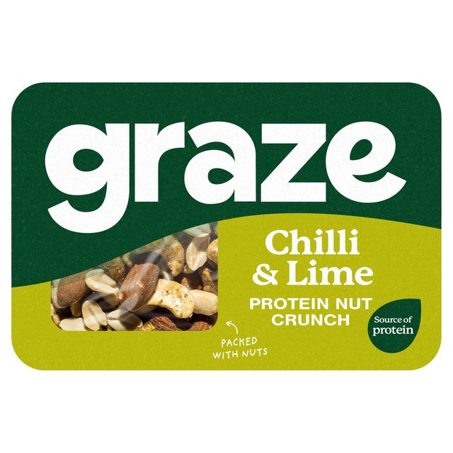 Graze chilli & lime nut mix snack 38g, UK version