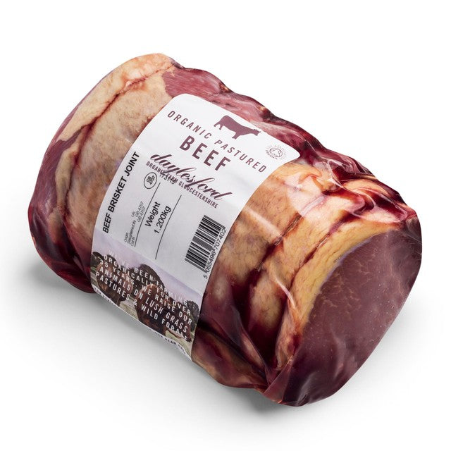 Daylesford Organic pastured British beef brisket 1.2kg - British product