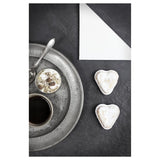 Duni white compostable paper napkins 50 per pack (British brand)