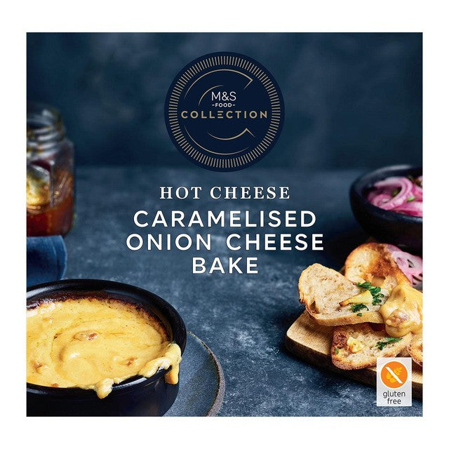 M&S caramelised onion cheese bake 150g, imported from the UK