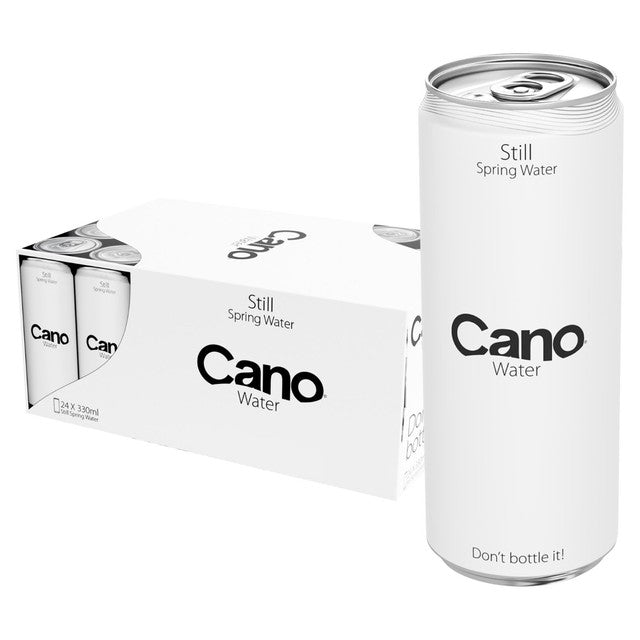CANOWATER still water ring pull 24 x 330ml (British brand)