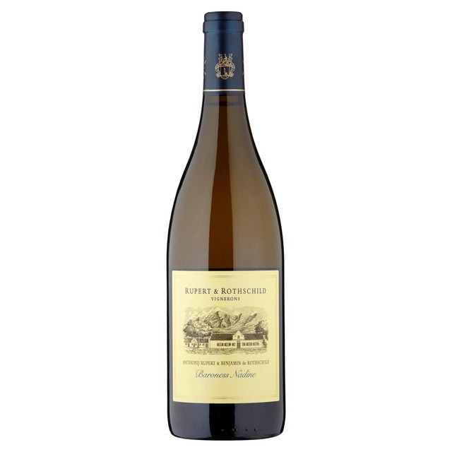 Rupert Rothschild Baroness Nadine Chardonnay 75cl bottle imported from South Africa