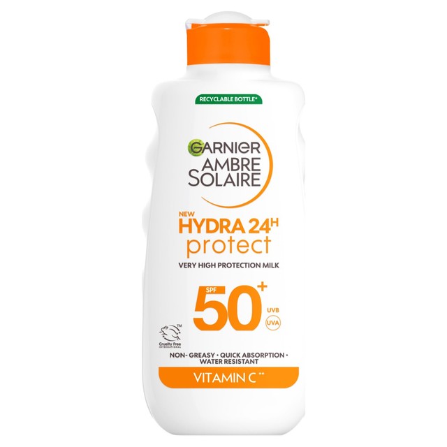 Garnier Ambre Solaire Hydra 24 sun protection lotion 175ml - British product
