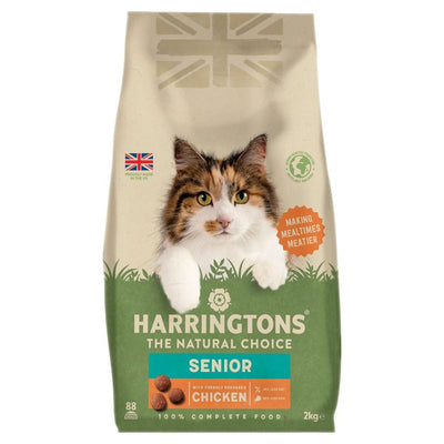 Harringtons Complete Senior Chicken Dry Cat Food 2kg