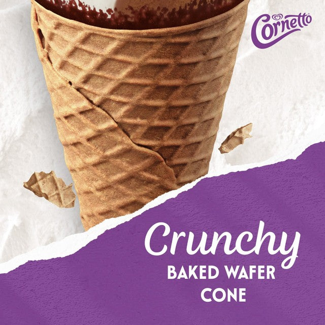 Wall's Soft Cookie & Chocolate ice cream cones 4 x 140ml - British product