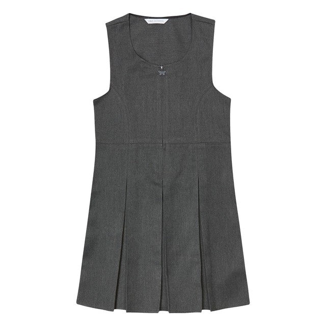 M&S girls school pinafore Grey 9-10 years, imported from the UK