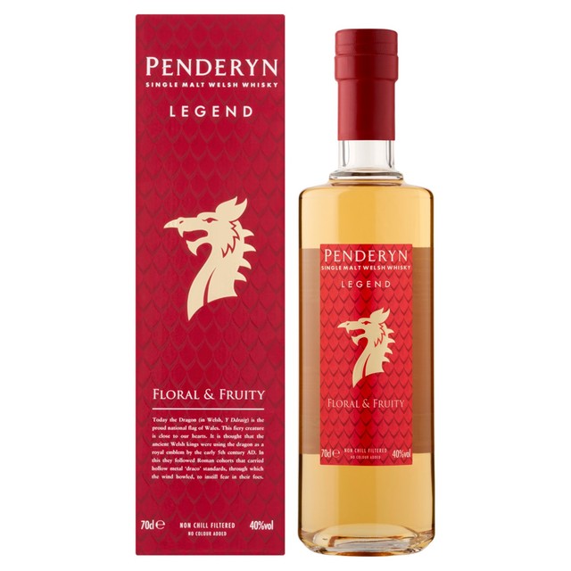 Penderyn Single Malt Legend Edition whisky 70cl, imported from the UK