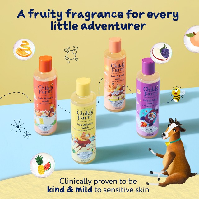 Childs Farm hair and body wash Watermelon Pineapple 250ml - British product