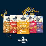 Quaker Cinnamon Cereal Breakfast Bars, imported from the UK