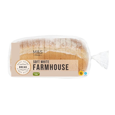 Pain blanc farmhouse moelleux M&S 400g