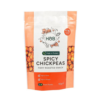 Holland & Barrett High Protein Spicy Chickpeas Roasted Chickpea Snack 150g