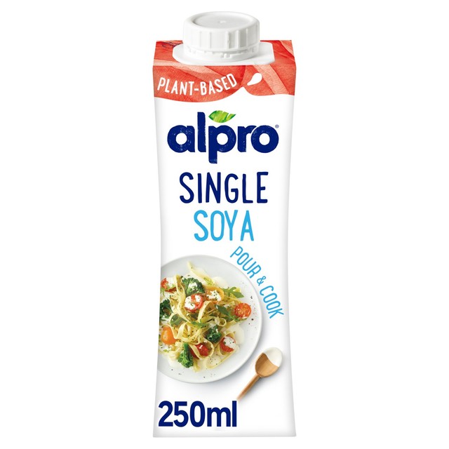 Alpro soya dairy free cream alternative 250ml - British product