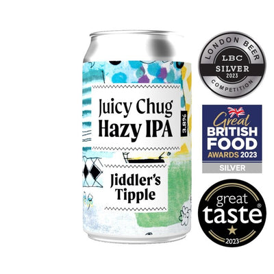 Jiddlers Tipple Juicy Chug Hazy IPA 330ml