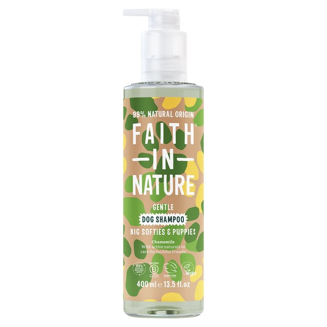 Faith In Nature chamomile dog shampoo 400ml - British product