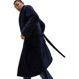 M&S Men's Dressing Gown Navy XXL, imported from the UK
