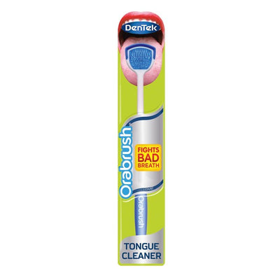 DenTek Orabrush Tongue Cleaner - Tongue Scraper and Brush