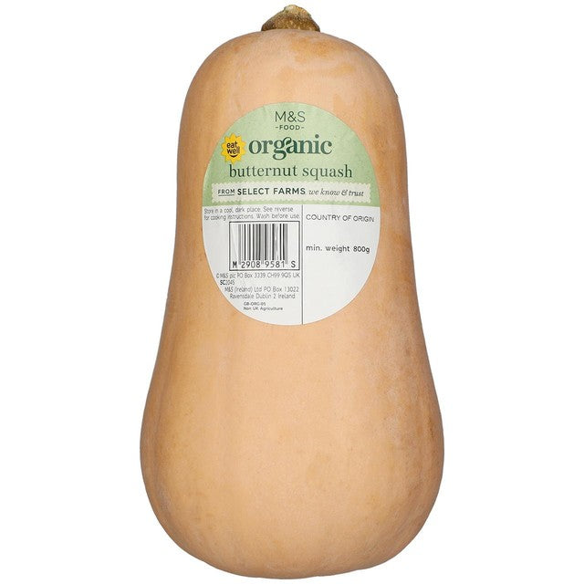 M&S Organic Butternut Squash, imported from the UK