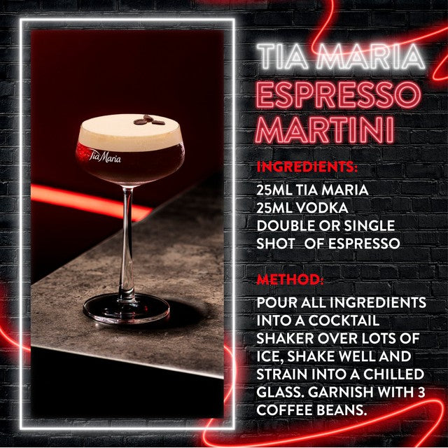 Tia Maria coffee liqueur cold brew 1L , imported from the UK
