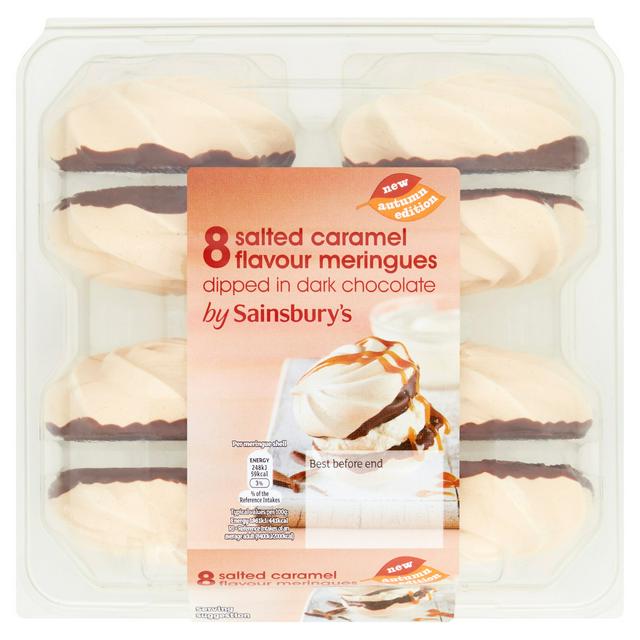 Sainsburys Salted Caramel Flavour Meringues x8