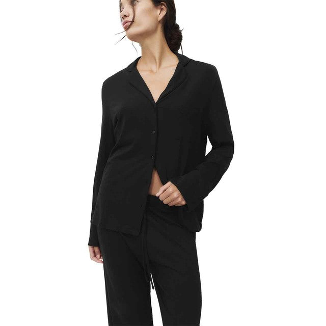 M&S Women's Cotton Modal Revere Pyjama Set L, imported from the UK