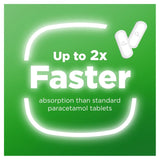 Panadol Actifast 500mg paracetamol tablets 10 tablets, imported from the UK