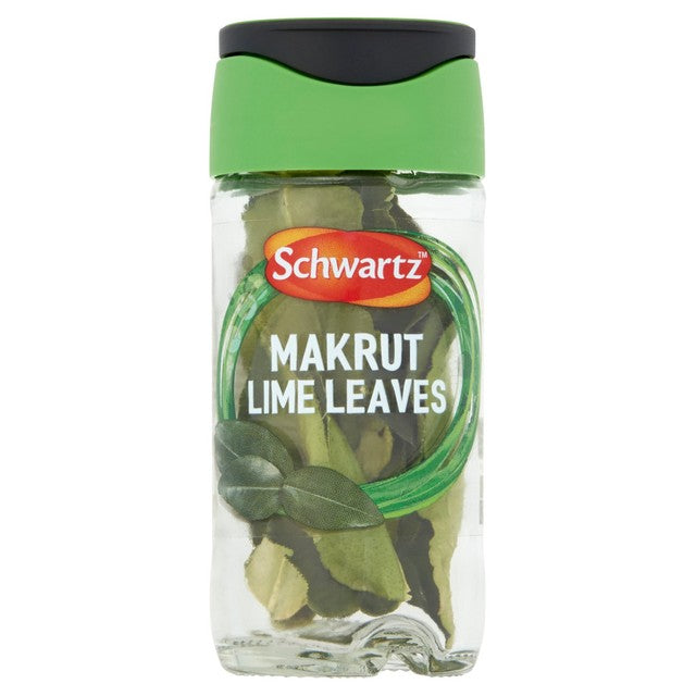 Schwartz Makrut Lime Leaves jar (British brand)