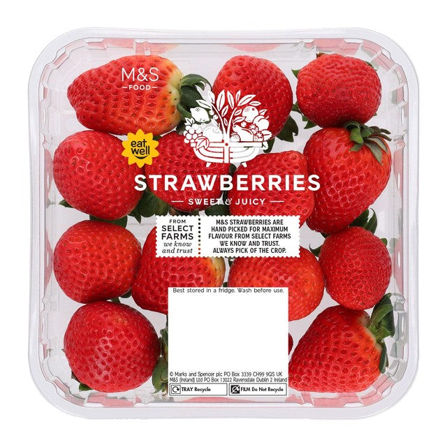 M&S XL strawberries 400g (British brand)
