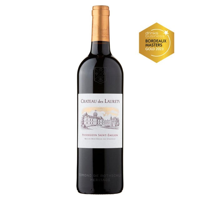 Edmond de Rothschild red wine Chateau des Laurets 75cl - British product