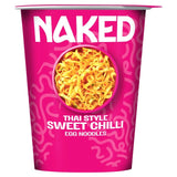 Naked Noodle Thai Sweet Chilli pot noodle 78g, imported from the UK