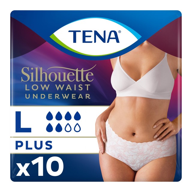TENA Silhouette incontinence pants white size L (British brand)