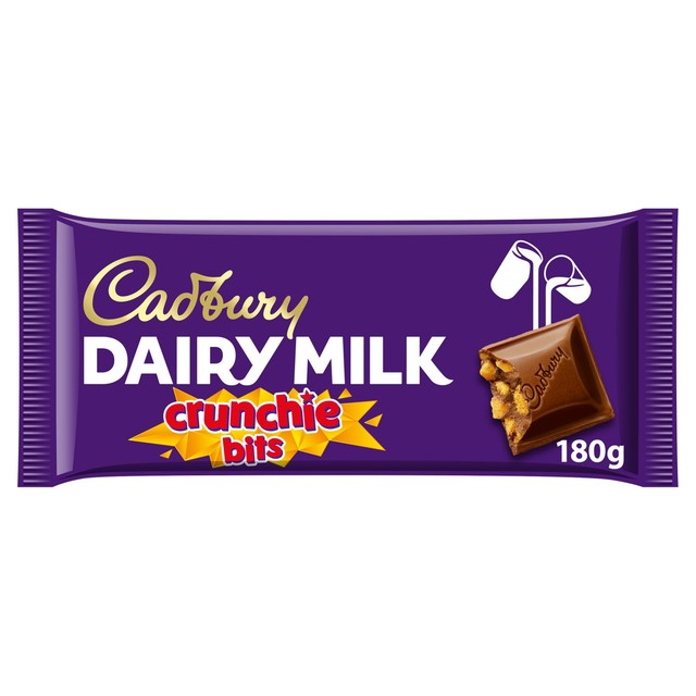 Cadbury Crunchie chocolate bar 180g - British product