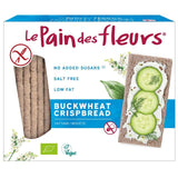 Le Pain Des Fleurs organic buckwheat crispbread 150g, UK version