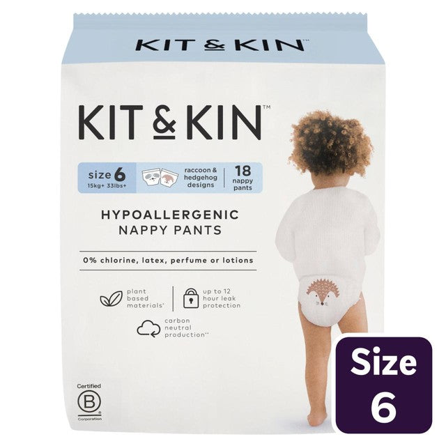 Kit & Kin nappy pants size 6 15+kg, UK version