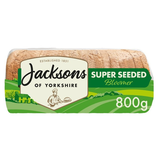 Jacksons Super Seeded Brown Bloomer 800g, UK version