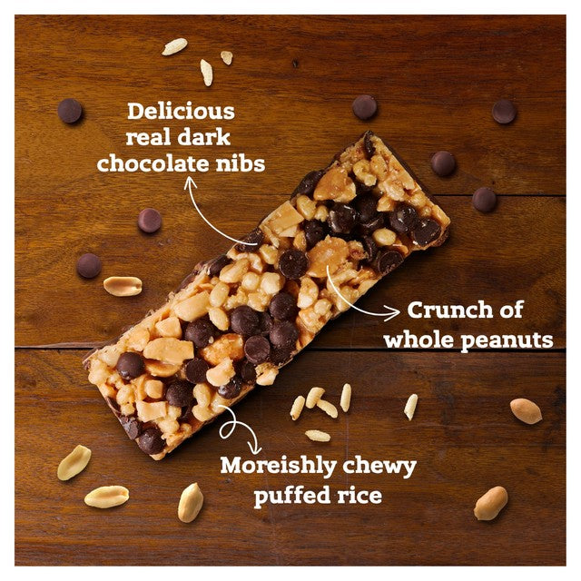 Nature Valley Protein Peanut and Chocolate Cereal Bars 4 x 40g, imported from the UK
