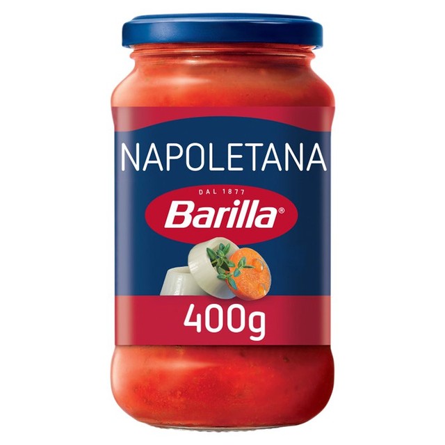 Barilla Napoletana pasta sauce 100% Italian tomatoes 400g - British product