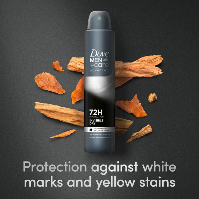Dove Men+Care Advanced Invisible Dry anti-perspirant deodorant spray 200ml - British product