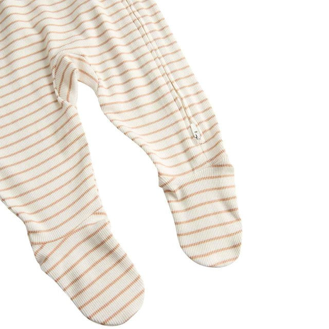 M&S baby sleepsuit in oatmeal for 9-12 months, imported from the UK