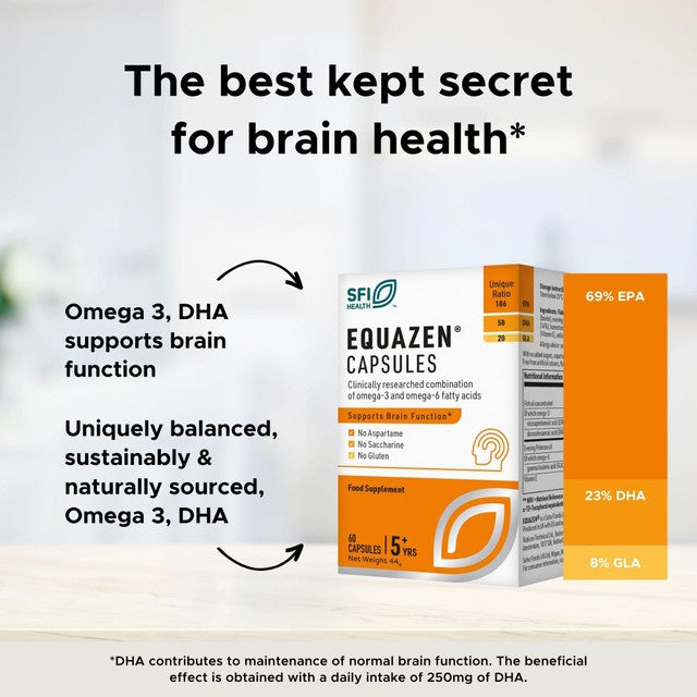 Equazen family capsules 180 capsules - British product