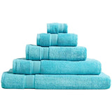M&S Cotton Bath Sheet Teal, imported from the UK