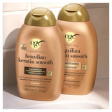 OGX Ever Straightening keratin shampoo 385ml , imported from the UK