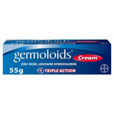 Germoloids Triple Action Haemorrhoids Cream 55g, UK version