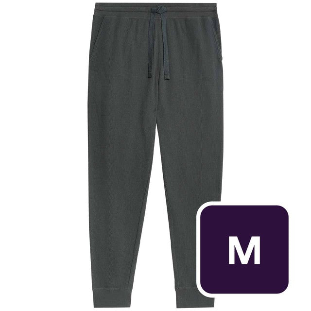 M&S Men's Cotton Loungewear Bottoms Cedar M, imported from the UK