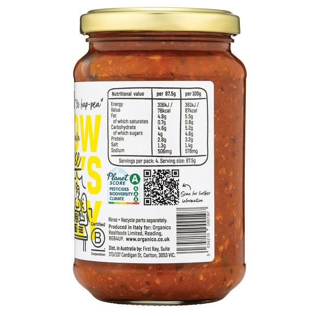 Realfoods Organic Vegan alla Bolognese Sauce