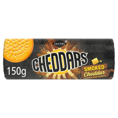 Jacob's Cheddars Smoked Cheddar Flavour Cheese Biscuits 150g