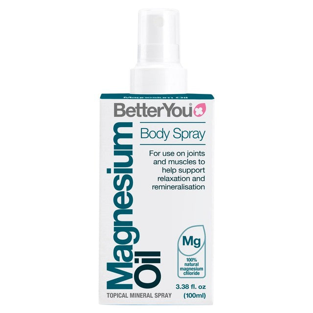 BetterYou Magnesium Oil Body Spray 100ml - British product
