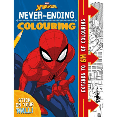 Igloo Books Marvel Spider-Man Never-Ending Colouring Book