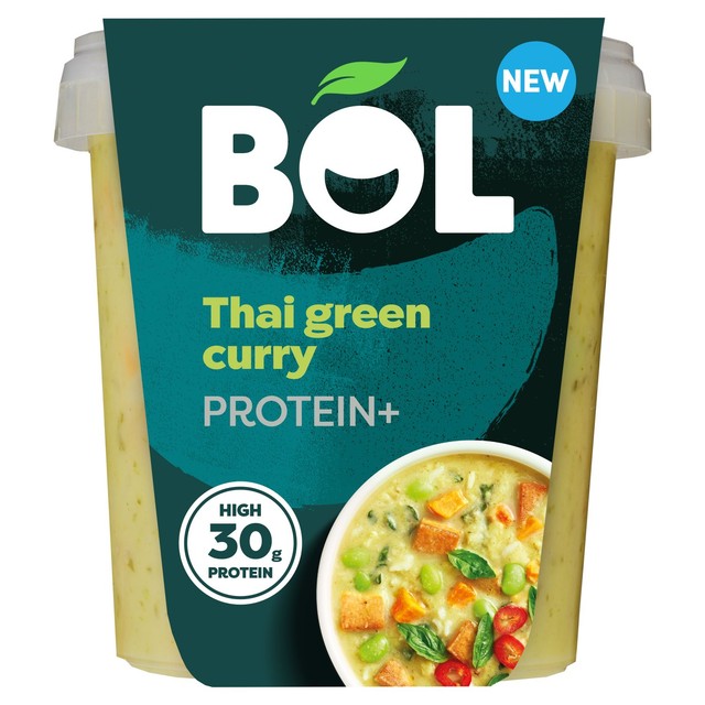 BOL Thai Green Lentil Curry ready meal 450g - British product