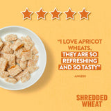 Nestle Shredded Wheat Bitesize Apricot Wheats cereal 450g (British brand)