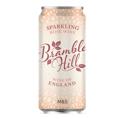M&S Bramble Hill Sparkling Rose Can Sparkling Rosé Wine 20cl